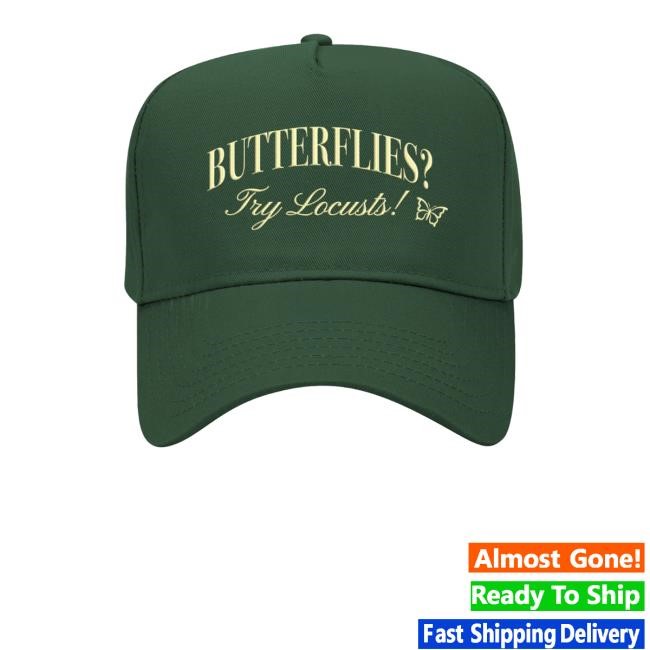 Connor Tomlinson Butterflies Try Locusts Hat