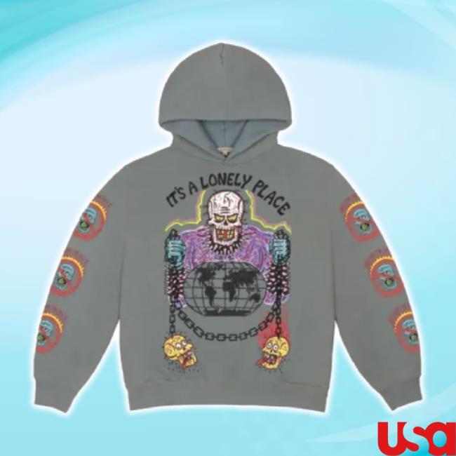 Original Revenge Xxxtentacion Merch Store Xxxtentacion Lonely Place Hoodie Sweatshirt Revengeofficialshop