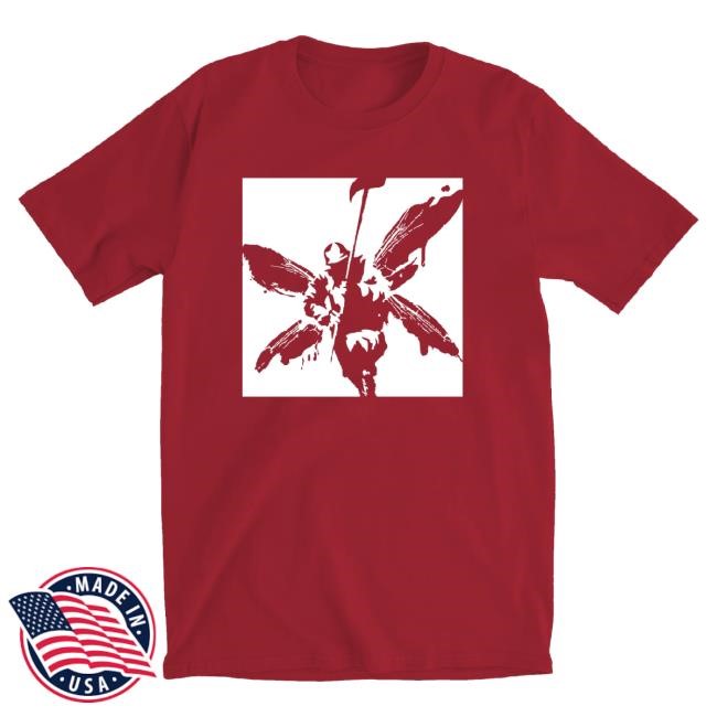 Trending Linkin Park Merch Square Street Soldier Red Hoodie Sweatshirt