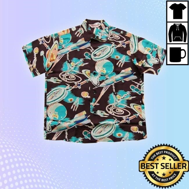 Official The Space Age Hawaiian Shirt – 1950’S – Early 1960’S Hawaiian 3d