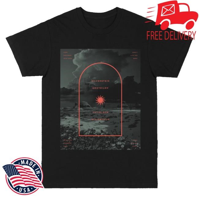 Trending Silverstein Merch Antibloom Black Unisex Sweatshirt Silverstein Merch Antibloom Black Tee