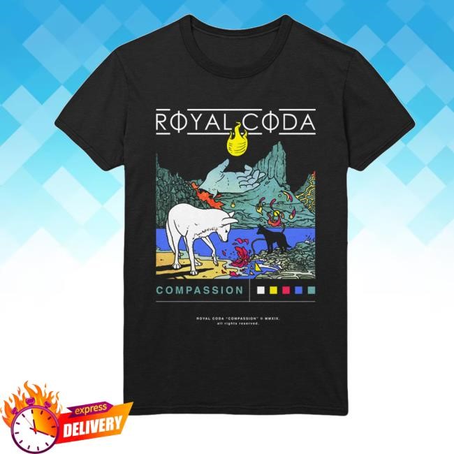 Blue Swan Records Merch Store Shop Royal Coda Limited Edition Compassion Hoodie