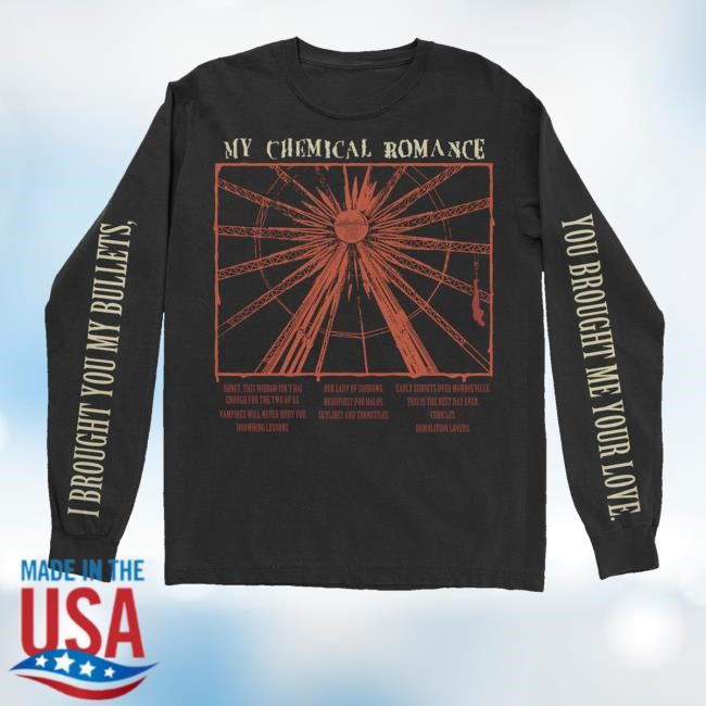 My Chemical Romance Bullets Track T-Shirt