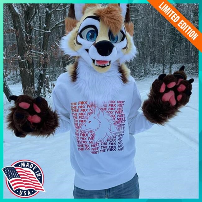 The Fox Nest Store Gradient The Fox Nest Long Sleeve Shirt
