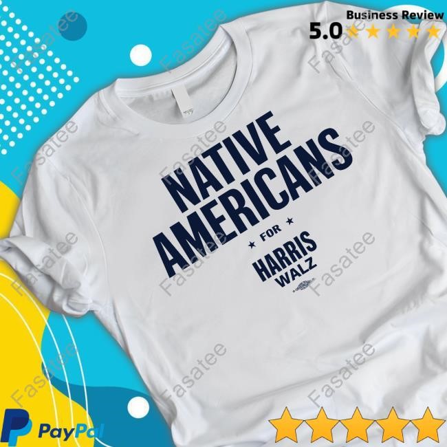 Native Americans For Harris Walz Tee Shirt