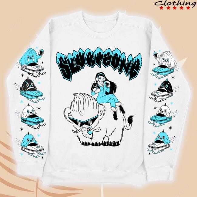 Original Slurp Zone Manager Crewneck Sweater Meowwolf Store Merch T-Shirt
