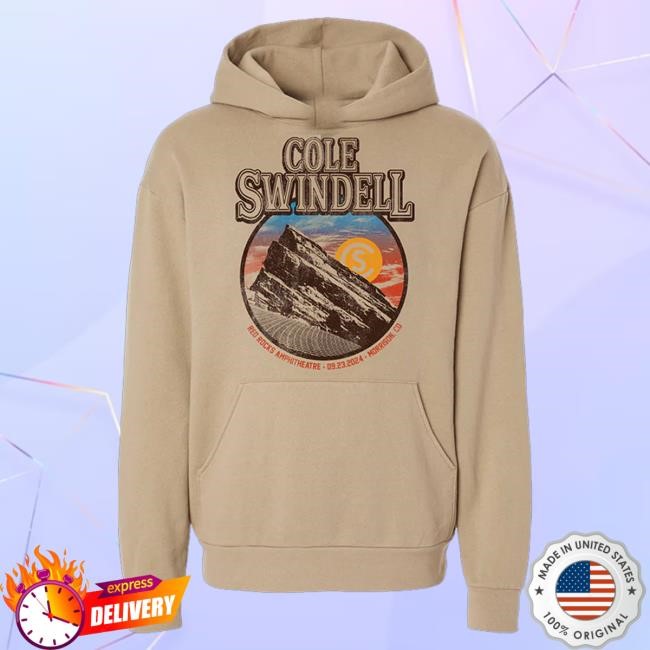 Cole Swindell Merch Red Rocks Funny Shirt