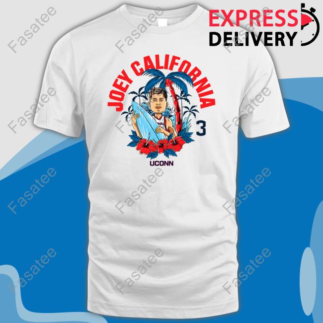 Uconn Ncaa Joey Calcaterra Joey California New Shirt