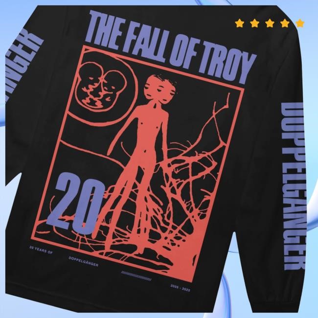 The Fall Of Troy Merch Shop Store Doppelganger 20 Tee Shirt