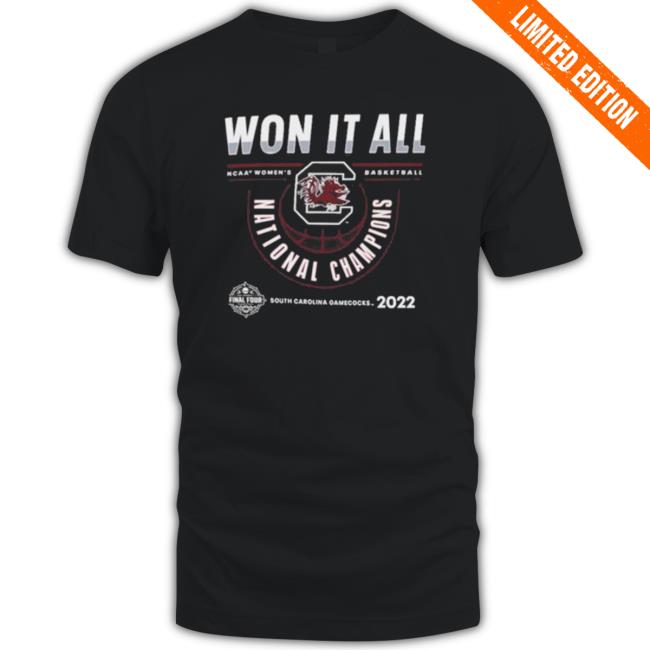 Go Lady Gamecocks 2022 Ncaa Women’S Basketball National Champions South Carolina Gamecocks T-Shirt