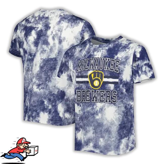Williamjacket Milwaukee Brewers Tie Dye Shirt