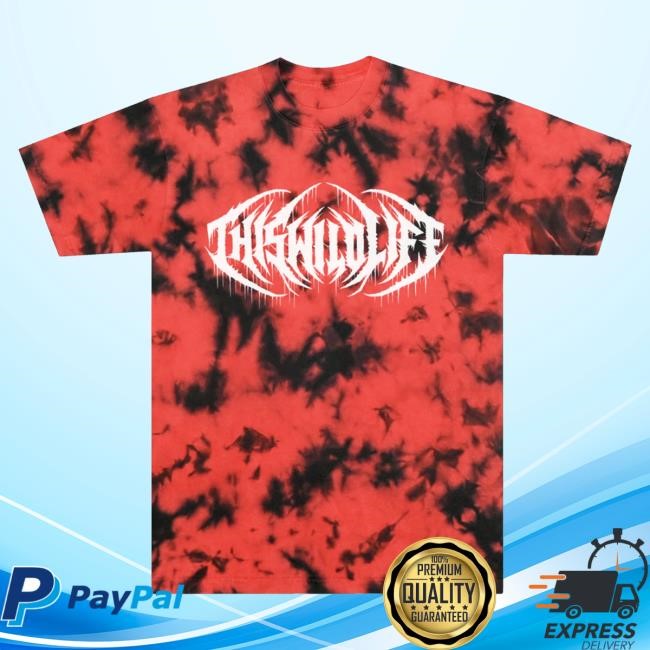This Wild Life Official Merch Metal Logo Tie Dye Sweater