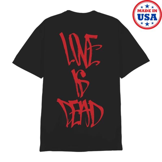 Trust Records Merch Shop Love Is Dead Black Tee