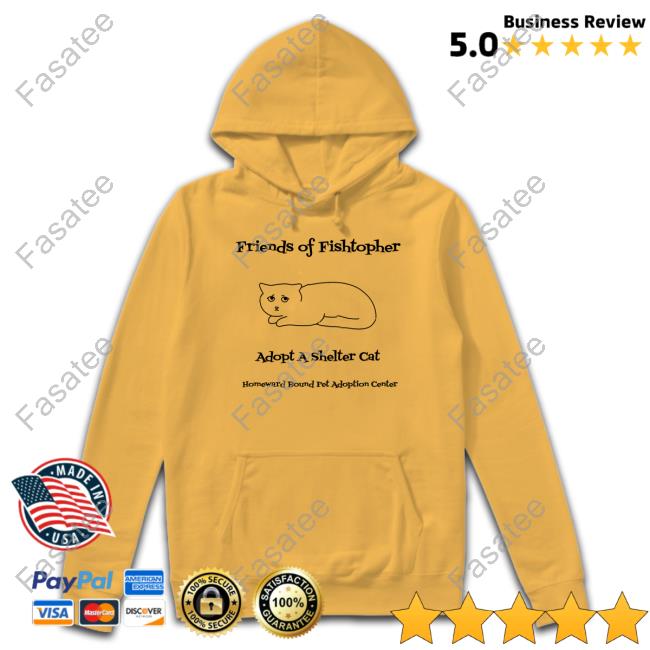 Friends Of Fishtopher Adopt A Shelter Cat T Shirts