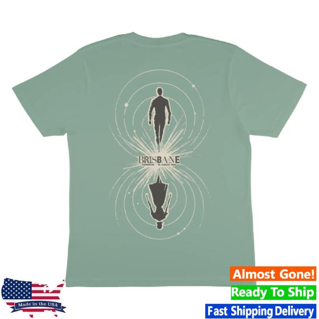 Trending Louis-Tomlinson Merch Store Brisbane Riverstage World Tour Green Tee - Australia Louis-Tomlinson Shop