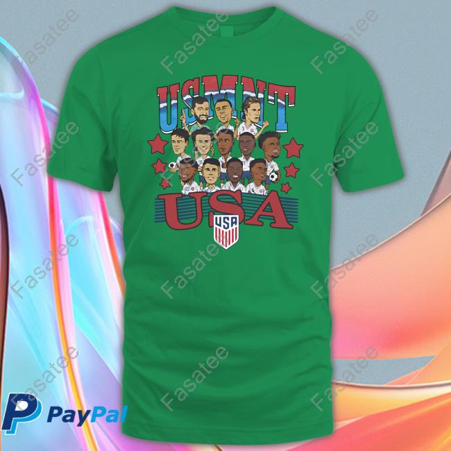 Homage Store Usmnt Homage Team Caricatures Hoodie