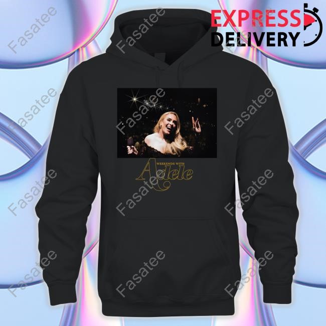 Adele Weekends With Adele The Colosseum At Caesars Palace Las Vegas Hooded Sweatshirt