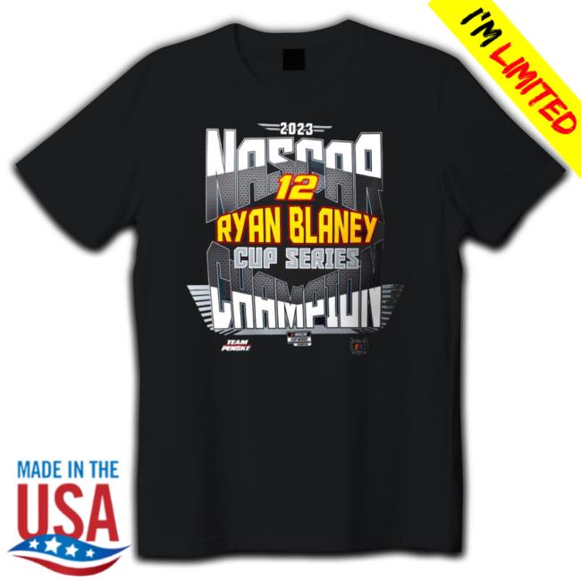 Trending Ryan Blaney Starter 2023 Nascar Cup Series Champion Prime Time TankTop
