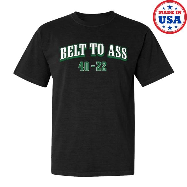 Barstoolsports Merch Shop Store Official Belt To Ass 40-22 Tank Top