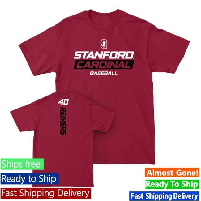 Nil Store Stanford Baseball Crimson Rush Tee Ben Reimers Shirts