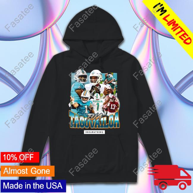 Dreamathon StoreTua Tagovailoa New Shirt Miami Dolphins