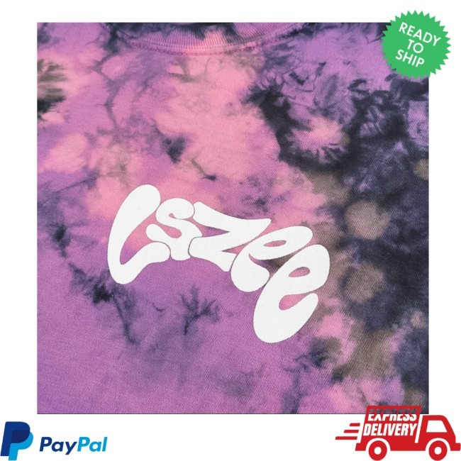 Lszee - Wildstyle Tie Dye Hooded Sweatshirt Lszee Merch Store