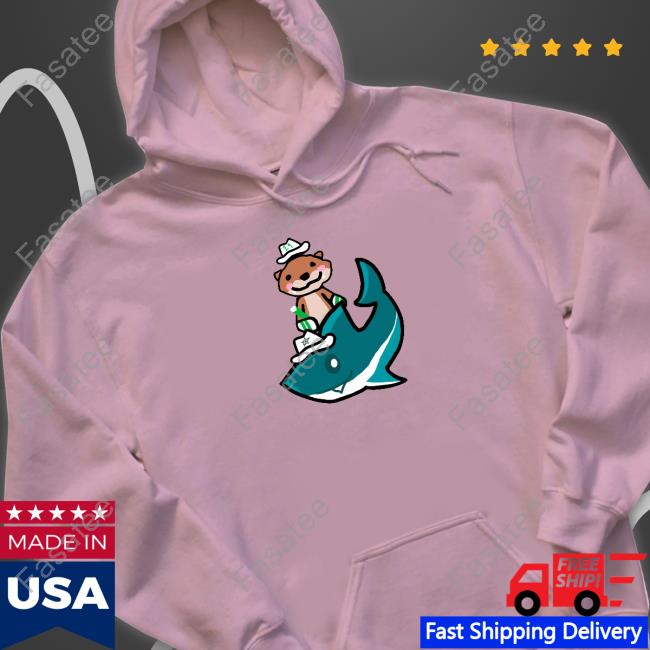 Dallas Stars Jake Otter Stan Shark Hoodied Sweatshirt