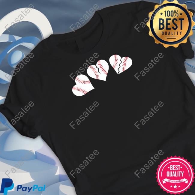 Seattle Mariners The Three Baseball Hearts Shirts