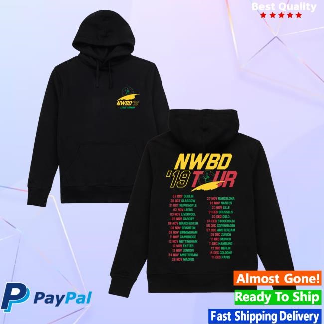 Loyle Carner Merch Store Shop Nwbd 2019 Tour Zip Hoodie