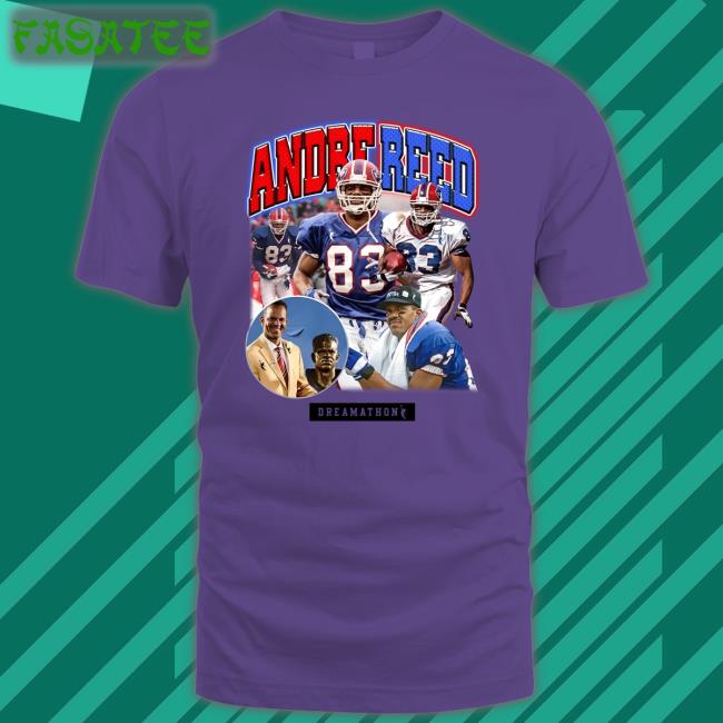 Von Miller Wearing Andre Reed Dreamathon T-Shirt