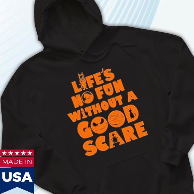 Trending Life’S No Fun Without A Good Scare Halloween TankTop