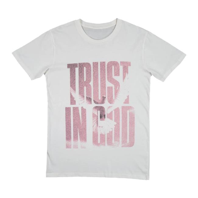 Original Elevation Church Merch Store Trust In God Tee- Rose Elevationchurch Shop
