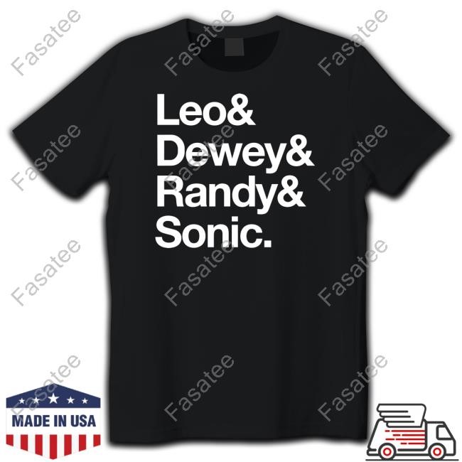 Ben Schwartz Leo Dewey Randy Sonic Shirt