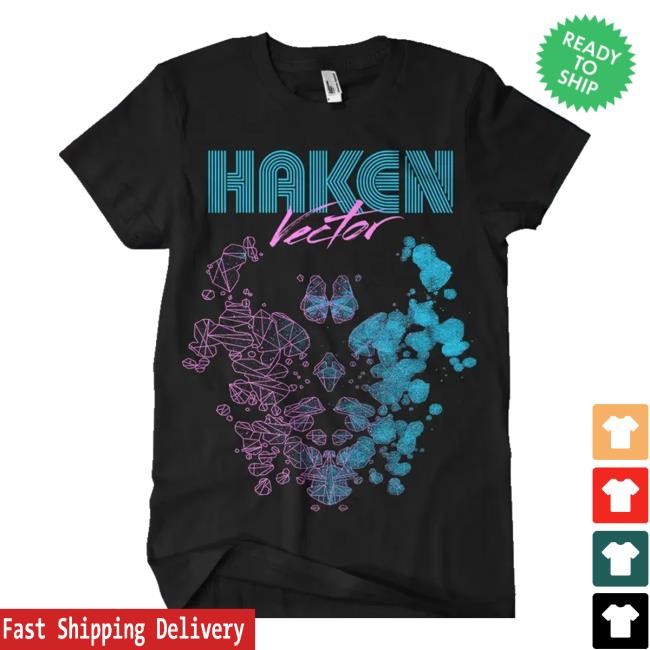 Haken Vector Black T Shirts Haken Merch