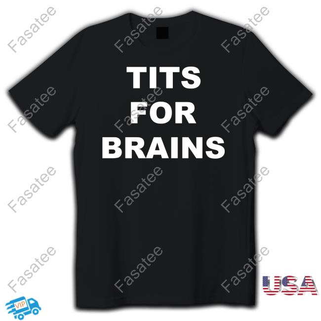 Doomsday Bimbo Wearing Tits For Brain Hoodie Ogbff Store