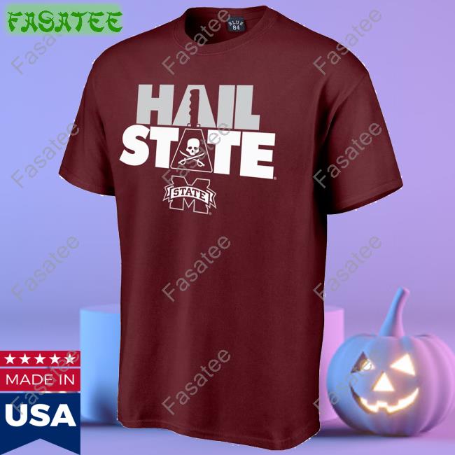 Mike Leach Maroon Mississippi State Bulldogs Hail State Tee