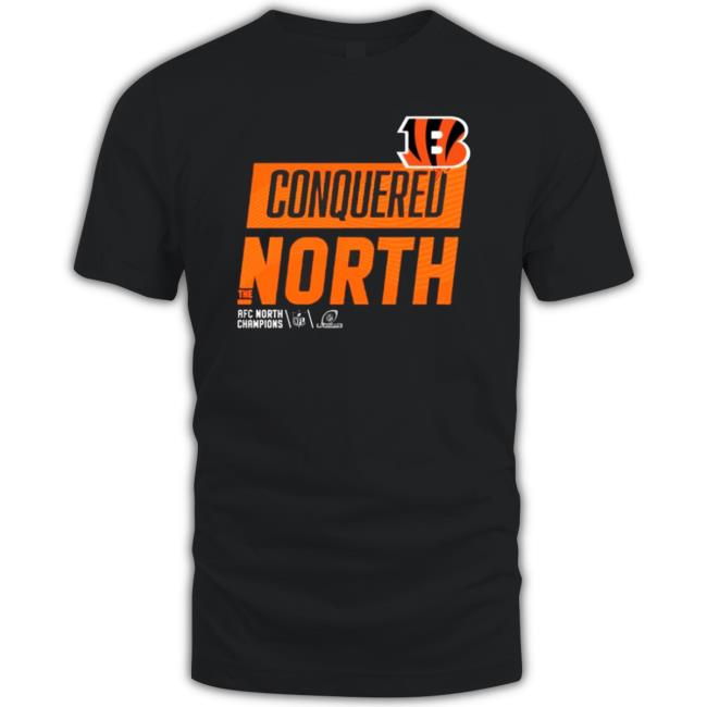 Cincinnati Bengals Conquered The North 2022 Afc North Champions Hooded Sweatshirt