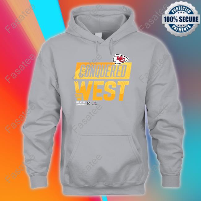 Conquered West Shirt Kansas City Chiefs 2022 Afc West Division Champions Conquered West T Shirt