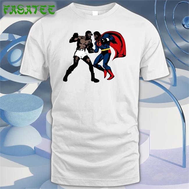 Nore Wearing Kanye Wrestling Tremaine Superman Sweatshirt