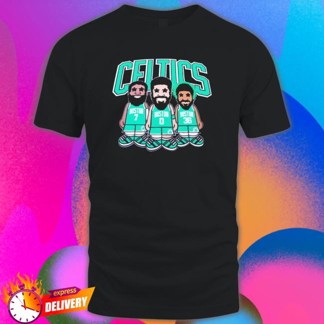 Jayson Tatum Jaylen Brown And Marcus Smart Boston Celtics Multi Lineup shirt, hoodie, tank top, sweater and long sleeve t-shirt