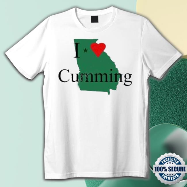 I Heart Cumming Georgia Shirt