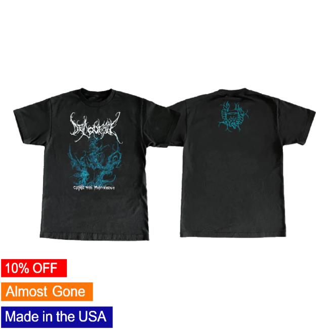Trending Deliquesce - Cursed With Malevolence Shirts Daze-Style Shop Merch Store