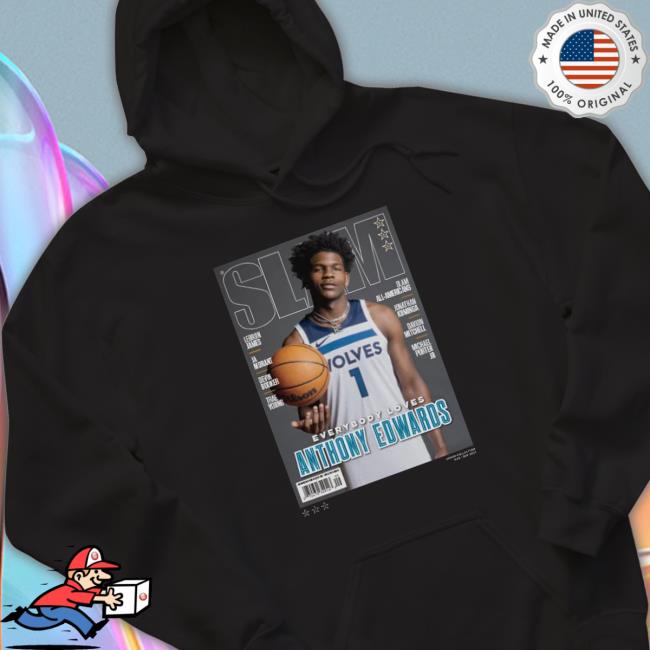 Number 1 Slamgoods Store Slam Cover Anthony Edwards T-Shirt Number 1 Slamgoods Store Slam Cover Anthony Edwards T-Shirt