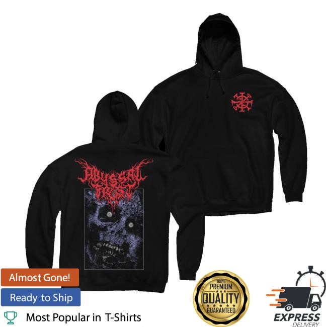 Massacre Merch Abyssal Frost Sigil Skull Tee Shirt