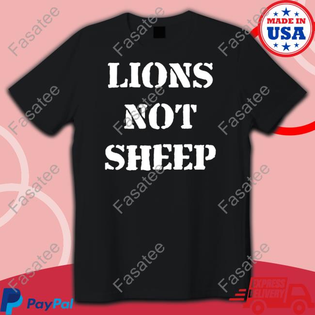 Audrie Lions Not Sheep Sweatshirt Gingersdontcare