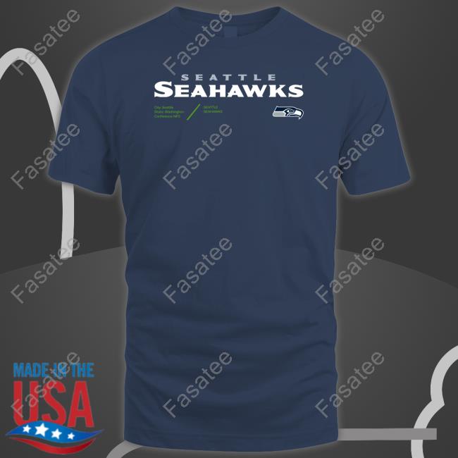Pete Carroll Wearing Seattle Seahawks T Shirt