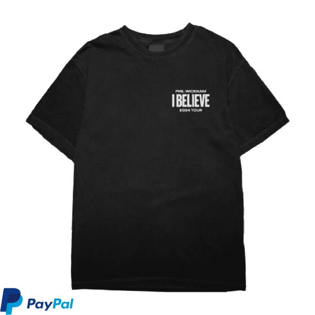 Official Phil Wickham Merch Store I Believe Tour Long Sleeve Tee Phil Wickham Shop