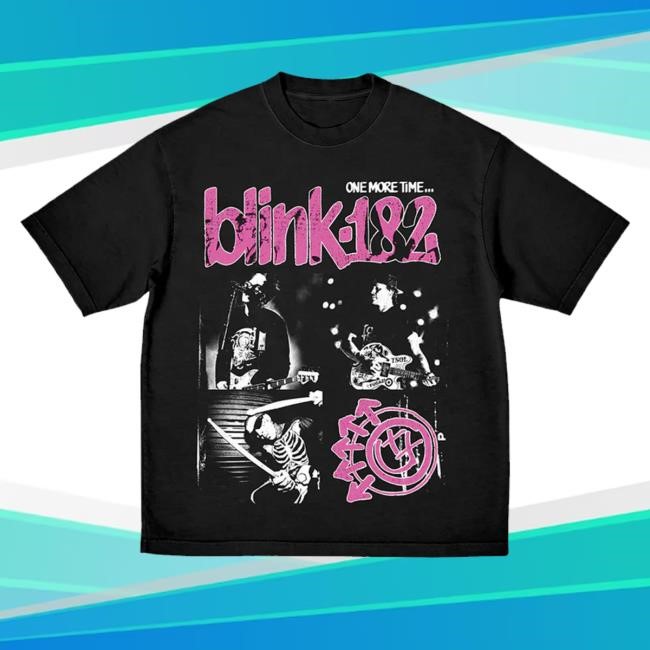 Official Blink 182 Merch Store Shop One More Time Part-2 Photo Sweaters