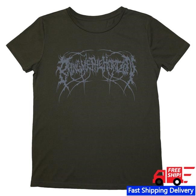 Bring Me The 'Metal Logo Genxsis' (Green) Womens Fitted Shirts