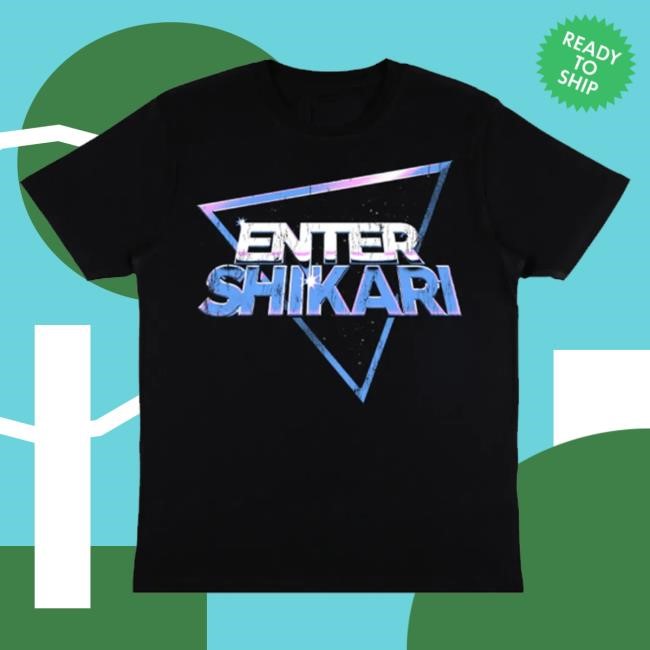 Official Enter Shikari Merch Store Space Chrome Tour Shirt